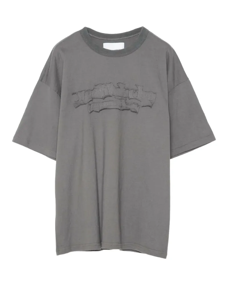 Yoshio Kubo T-Shirt mit rundem Ausschnitt - Schwarz Schwarz