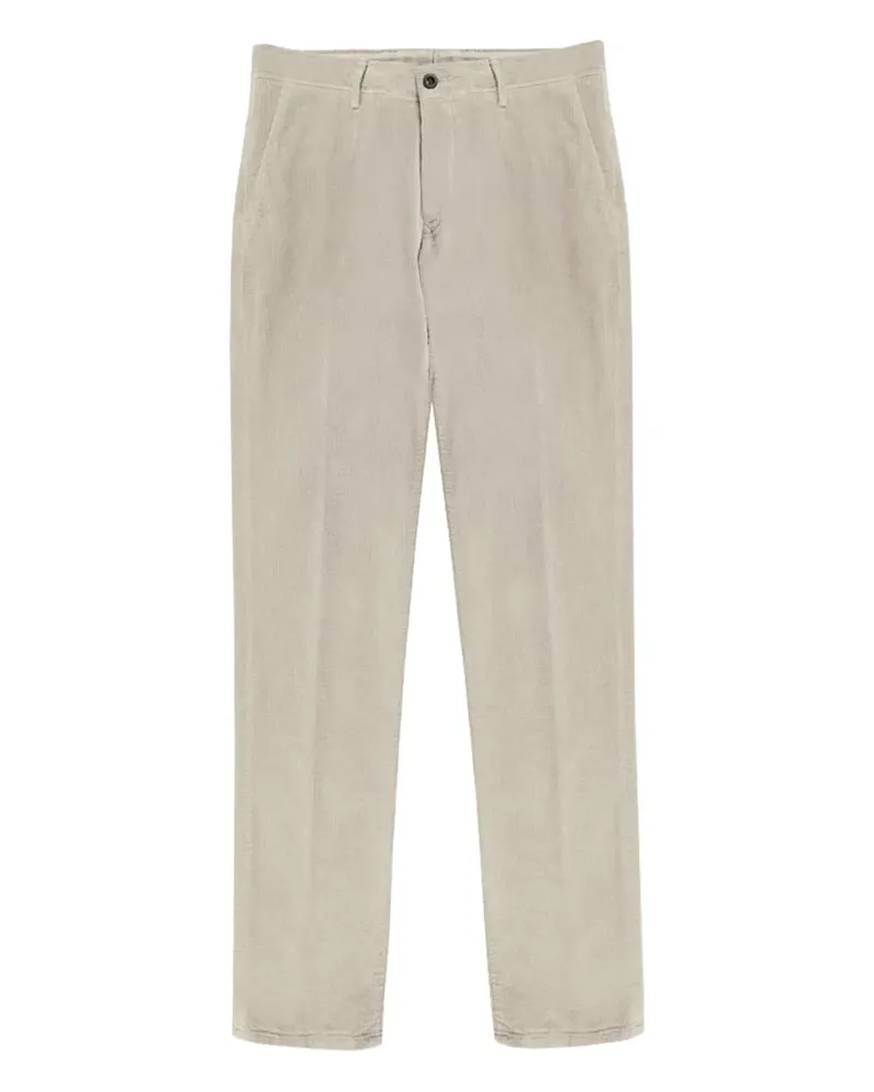 Incotex Strukturierte Straight-Leg-Hose - Nude Nude