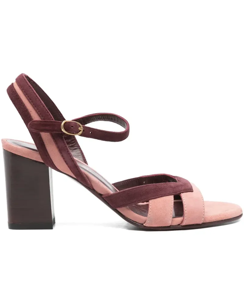 Avril Gau Sandalen mit überkreuzten Riemen 80mm - Rosa Rosa