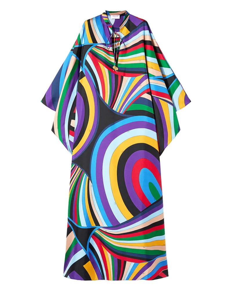 Emilio Pucci Seidenkaftan mit Print - 17 17
