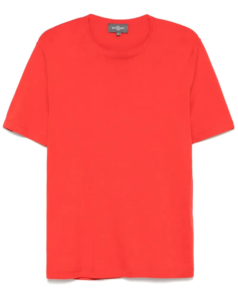 Eric Bompard Fein gestricktes T-Shirt - Rot Rot