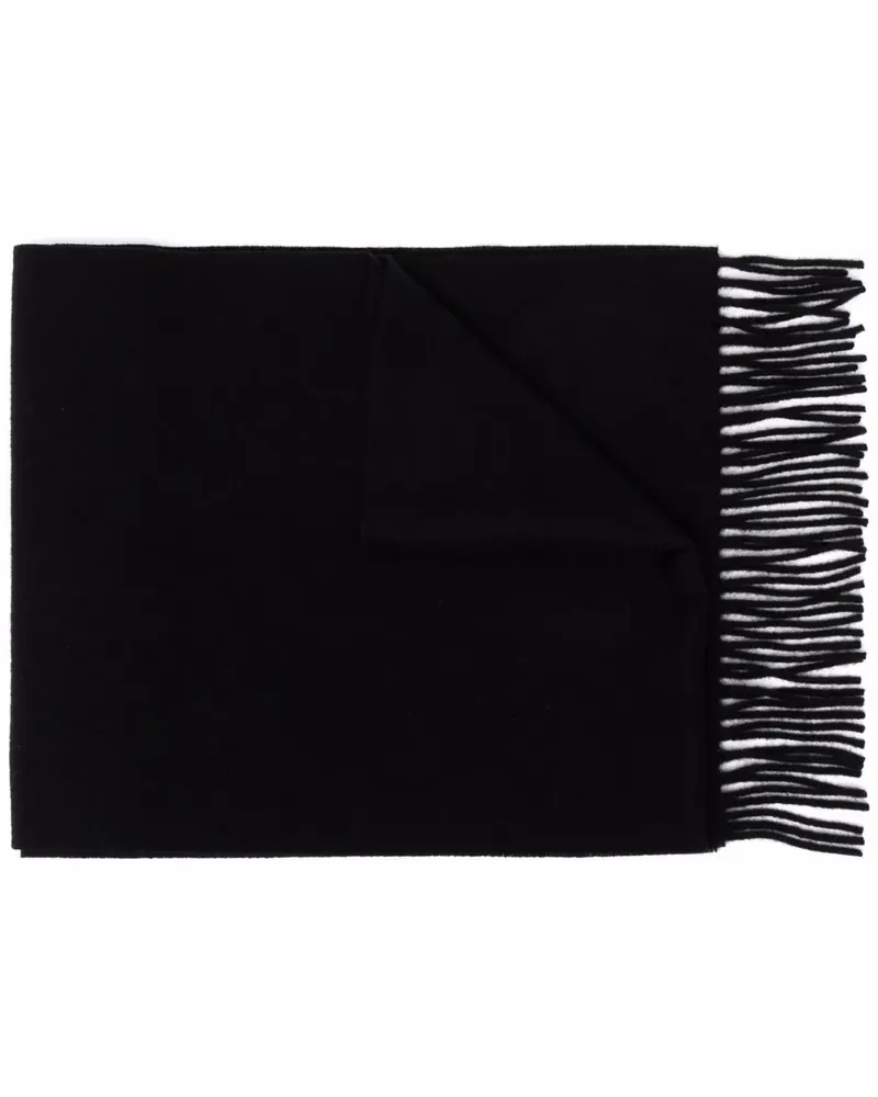 Vivienne Westwood Schal mit Logo-Stickerei - Schwarz Schwarz