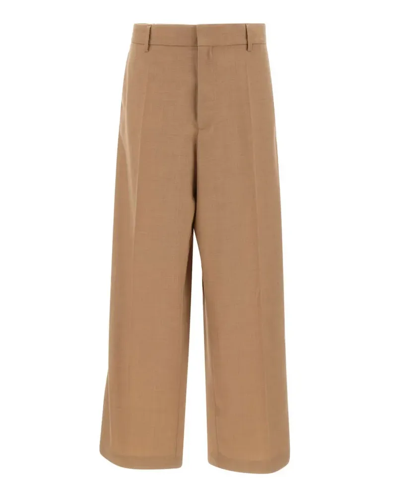 Laneus Hose mit weitem Bein - Braun Braun