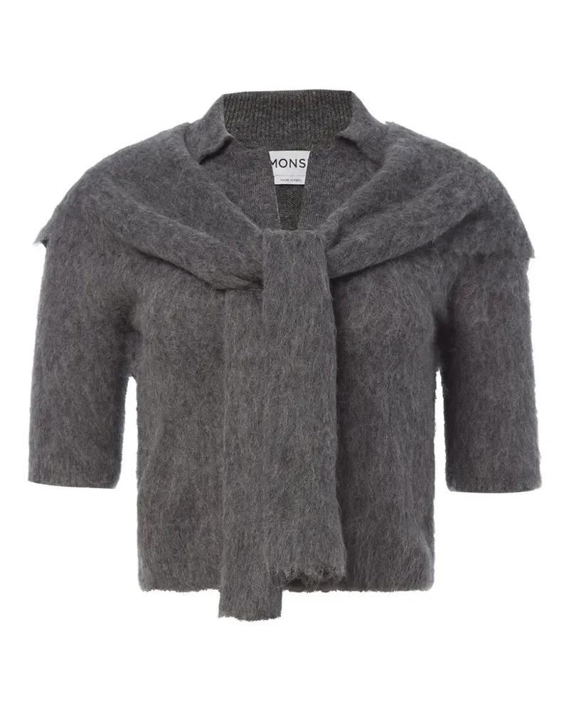 Monse Cropped-Pullover - Grau Grau