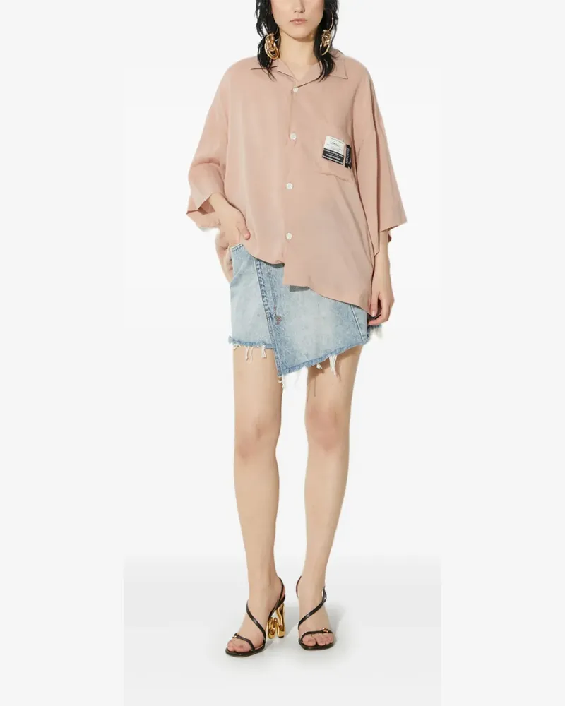 Undercover Hemd mit Taschendetail - Rosa Rosa