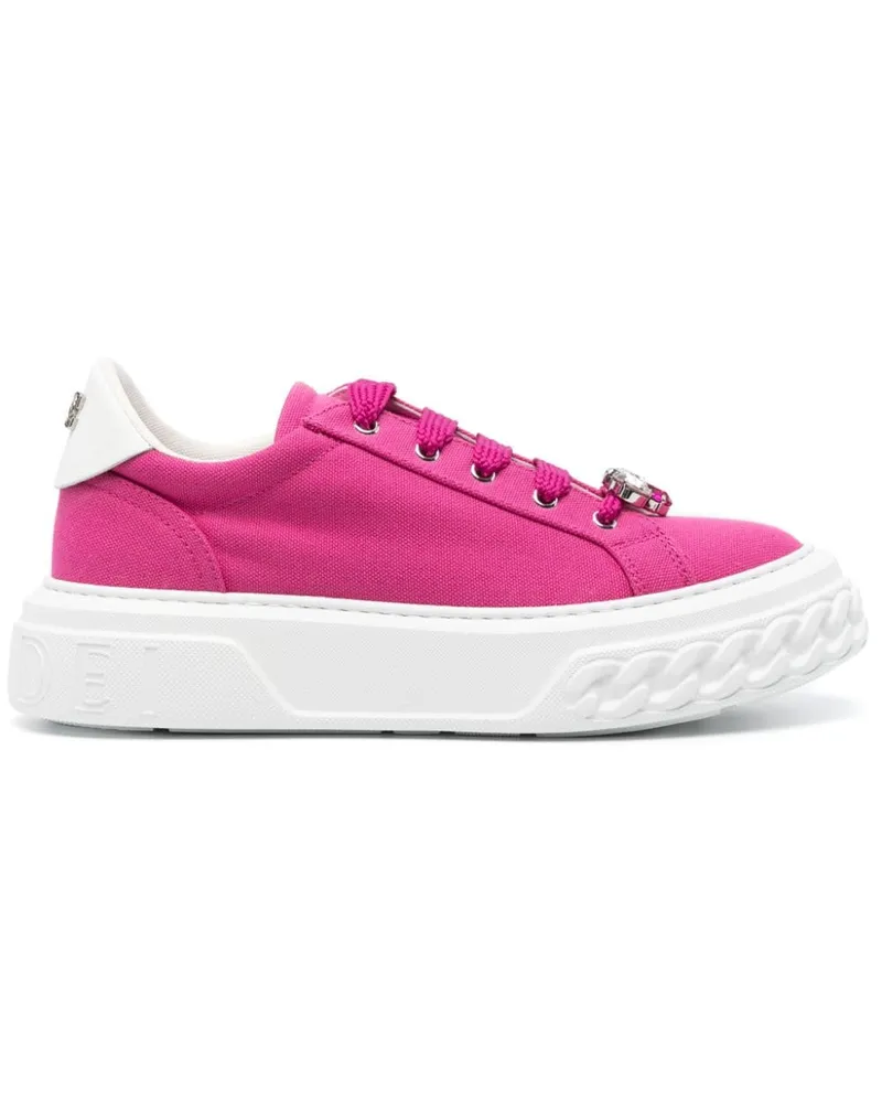 Casadei Off Road Queen Bee Sneakers Rosa