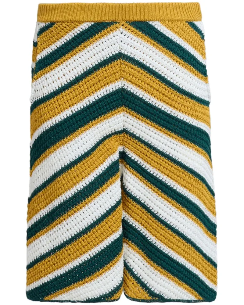 Marni Gehäkelte Shorts - Grün Grün