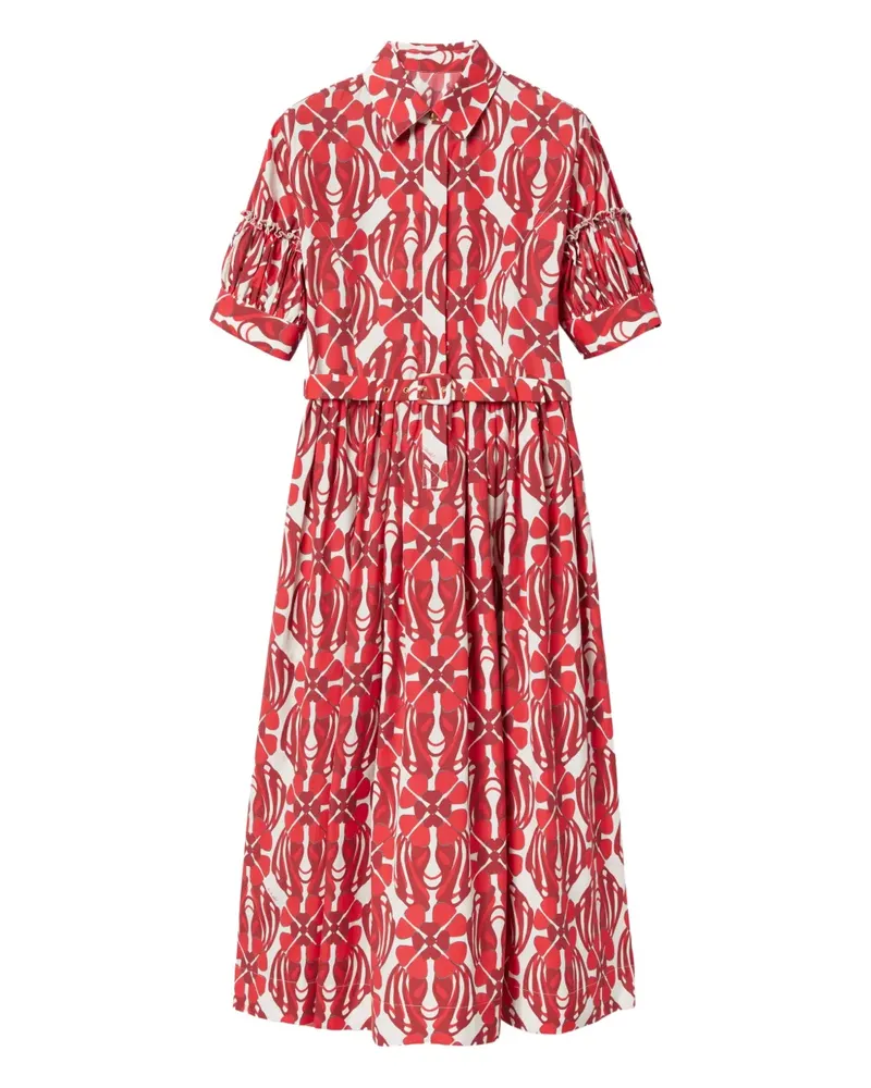 La DoubleJ Libertine Midikleid - Rot Rot