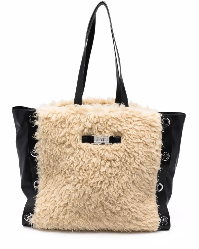 Diesel Große Handtasche - Schwarz Schwarz