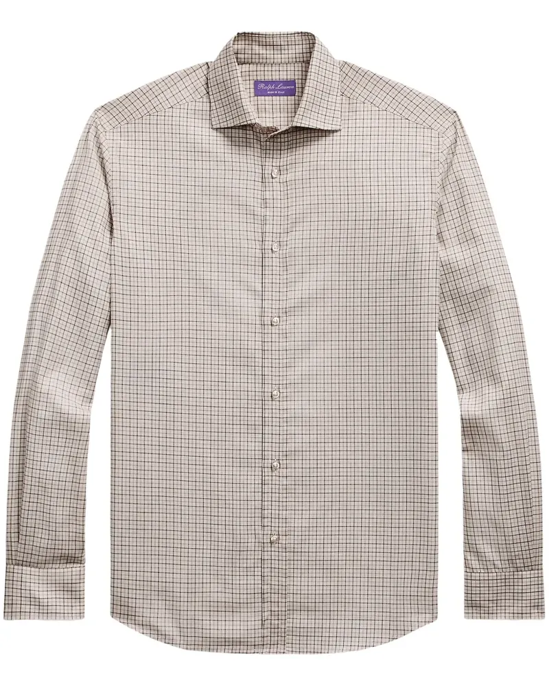 Ralph Lauren Kariertes Hemd - Grau Grau