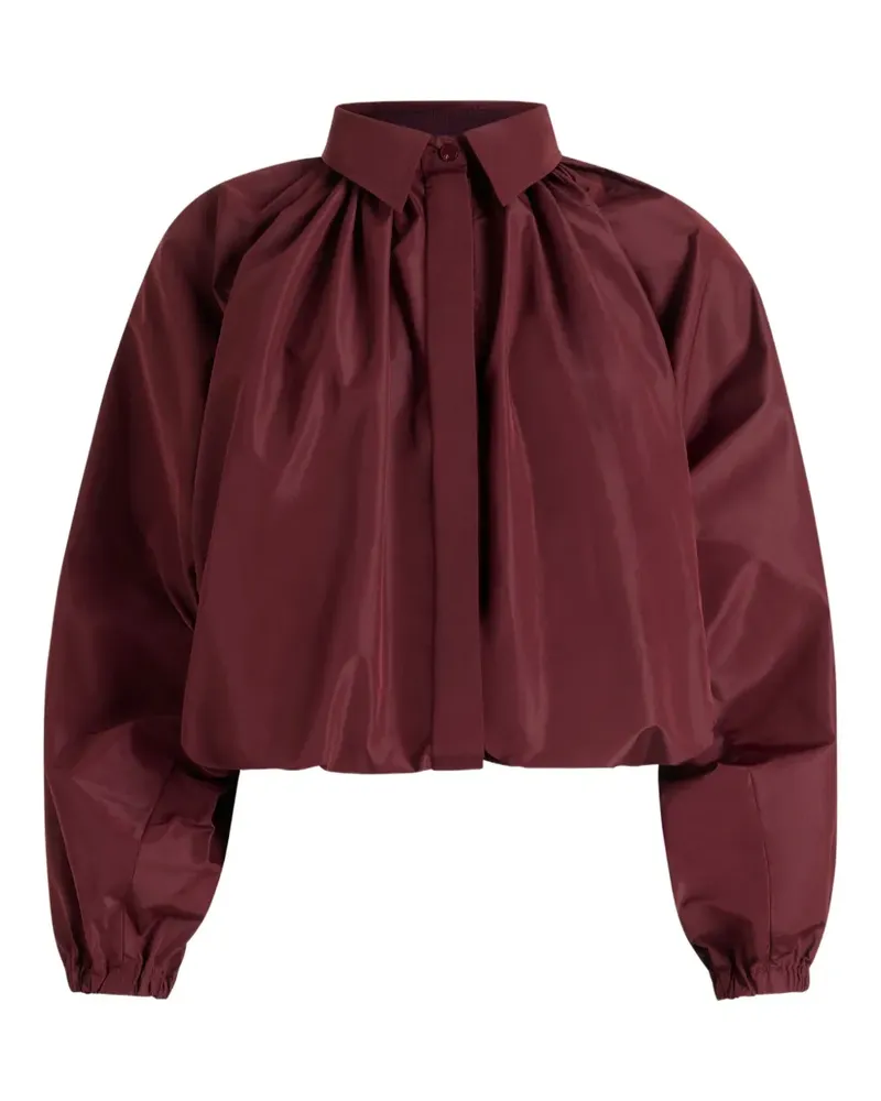 Patou Bluse mit Ballonärmeln - Rot Rot