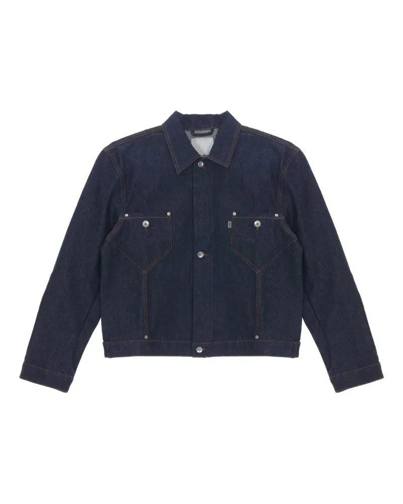 YMC Loft Jeansjacke - Blau Blau
