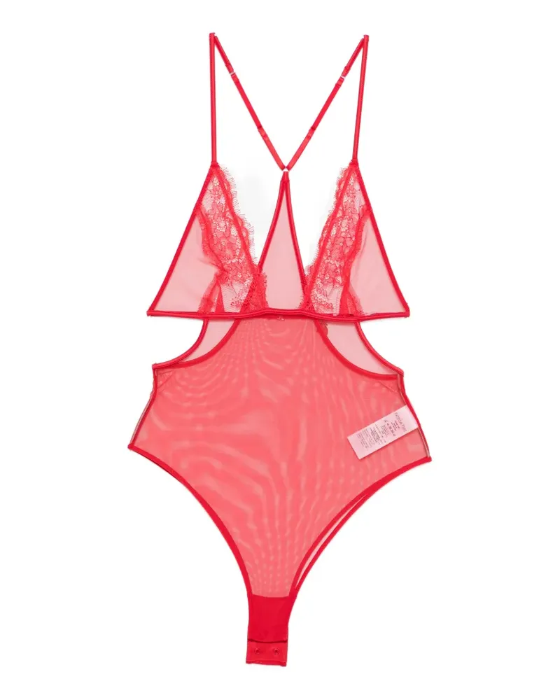 Patrizia Pepe lace bodysuit - Rot Rot
