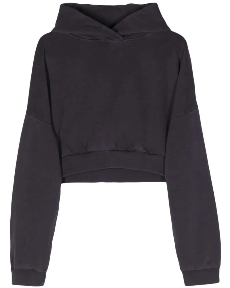 Entire Studios Heavy Cropped-Hoodie - Blau Blau