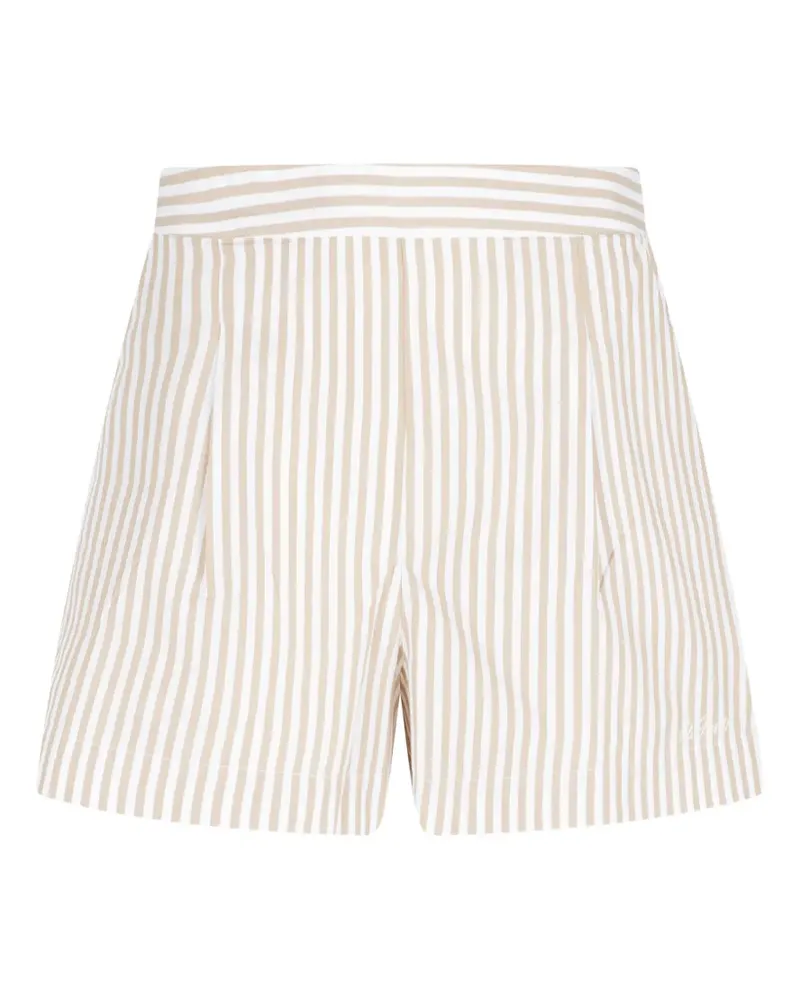 MC2 Saint Barth Amani striped shorts - Weiß Weiß