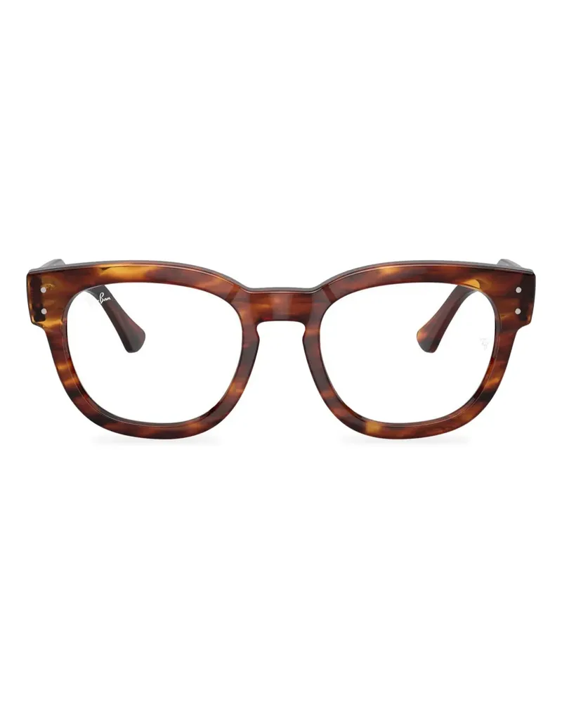 Ray Ban Hawkeye Brille mit rundem Gestell - Braun Braun