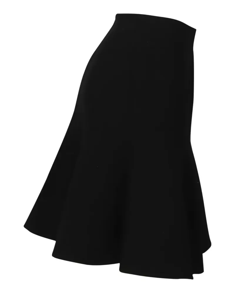 Temperley London knee-length silk midi skirt - Schwarz Schwarz