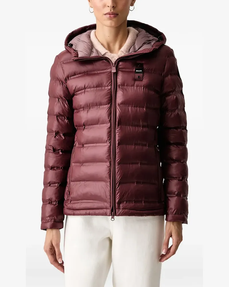 Blauer Ellis hooded padded jacket - Rot Rot