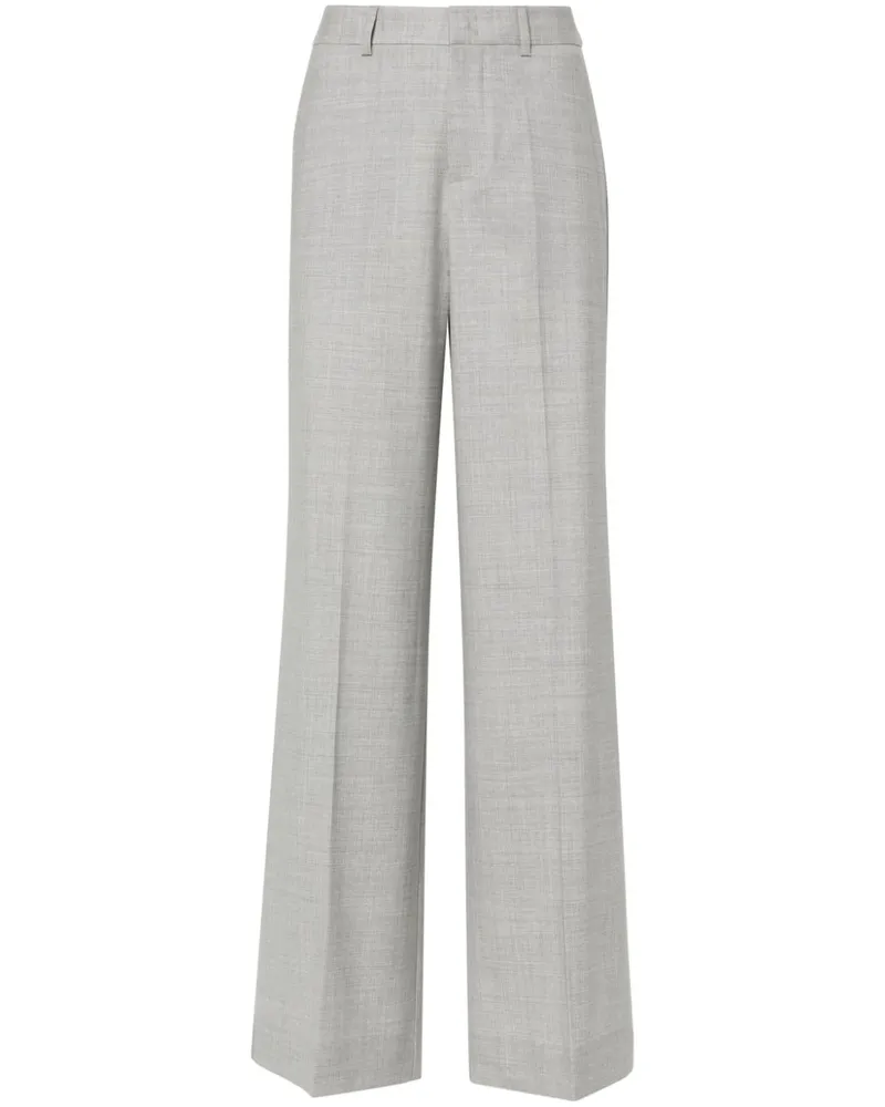 P.A.R.O.S.H. P.A.R.O H. Weite Jeans mit Bügelfalten - Grau Grau