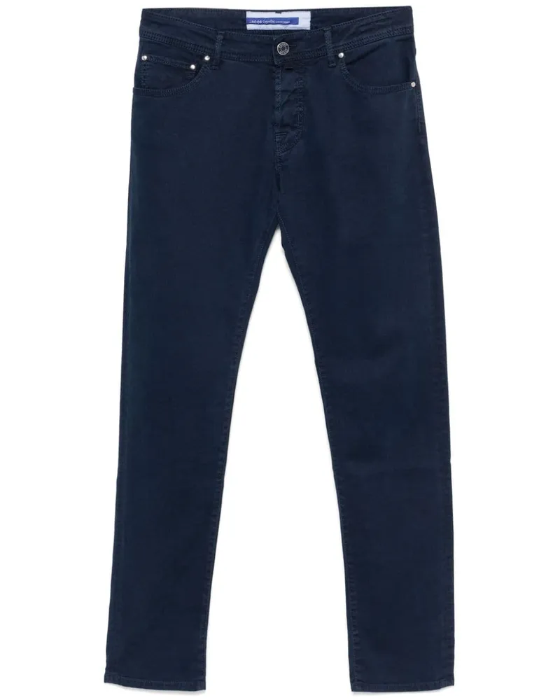 Jacob Cohën Nick Slim Jeans - Blau Blau