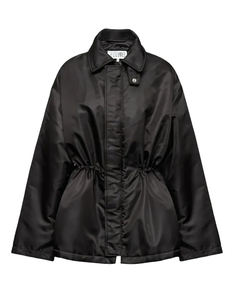 Maison Margiela Jacke mit Kordelzug - Schwarz Schwarz