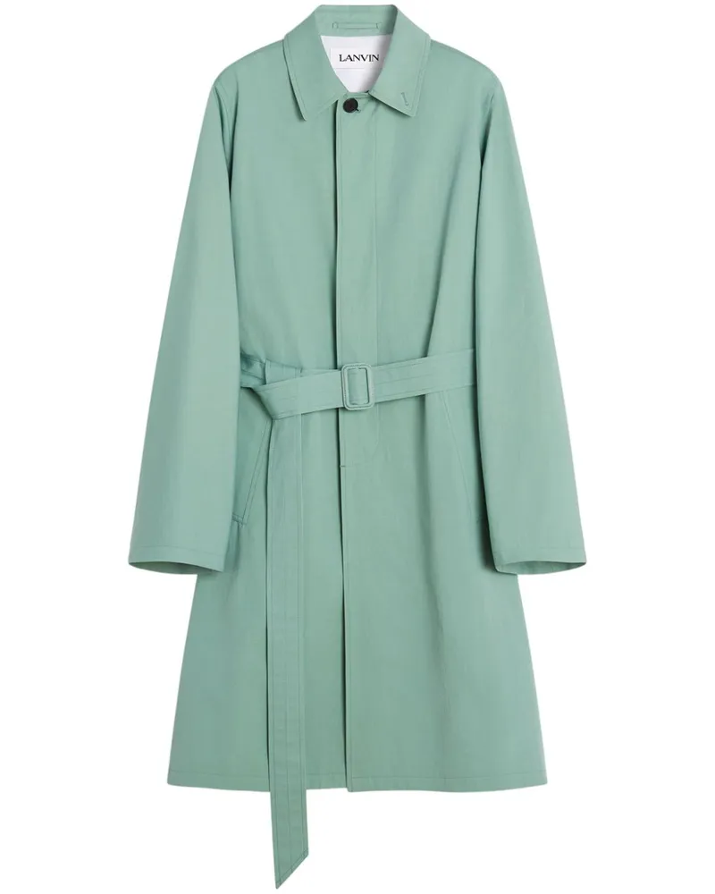 Lanvin Klassischer Trenchcoat - Grün Grün