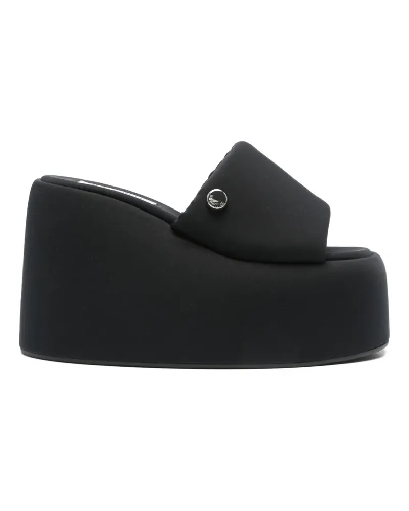 ATTICO Mochi platform sandals - Schwarz Schwarz