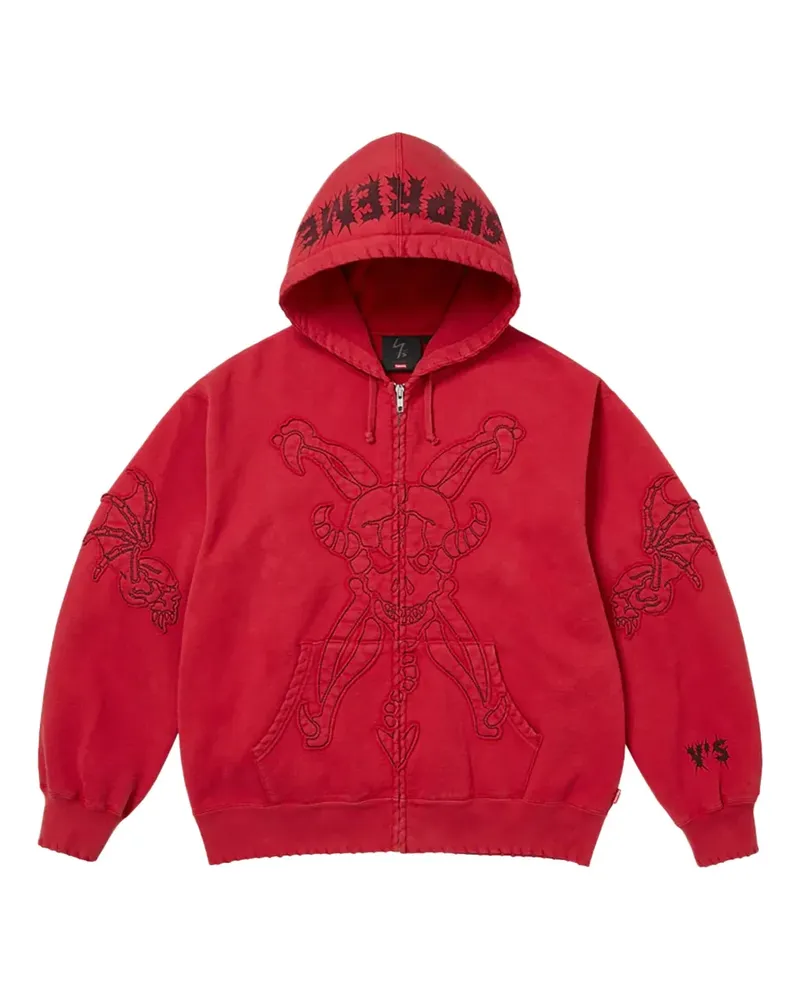 Supreme Being x Y Kapuzenjacke - Rot Rot