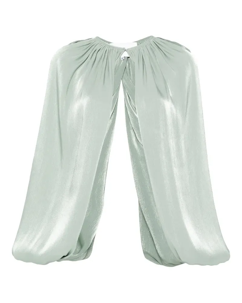 COSTARELLOS draped jacket - Grün Grün