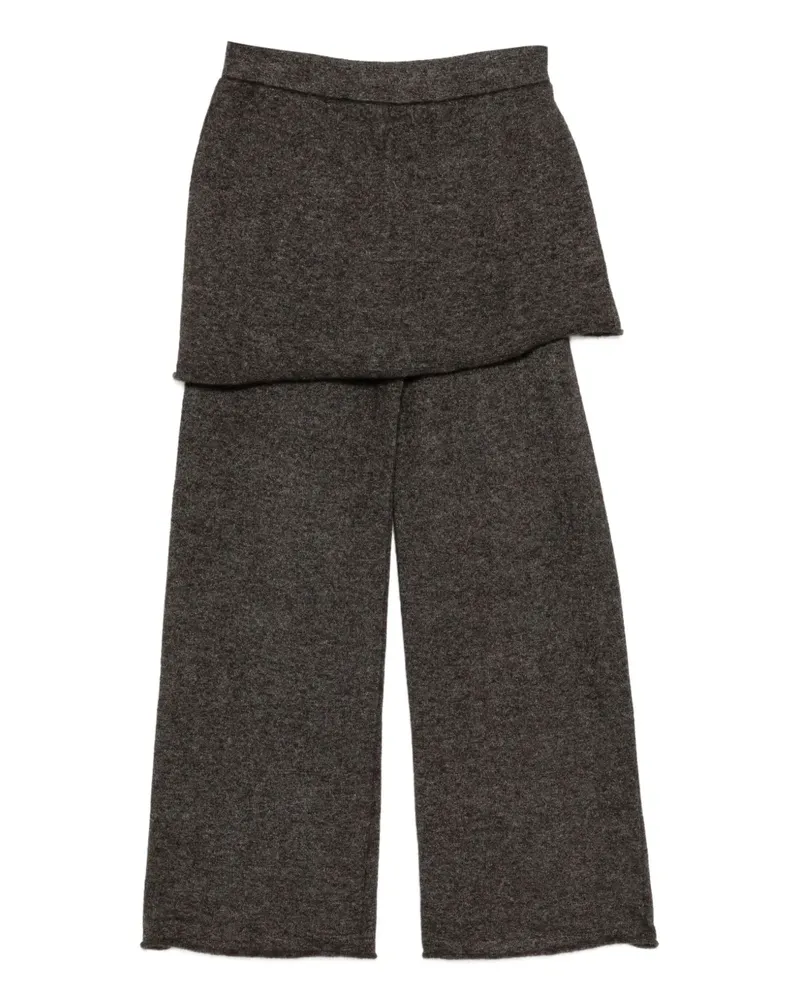 Lauren Manoogian Askew Hose im Layering-Look - Braun Braun