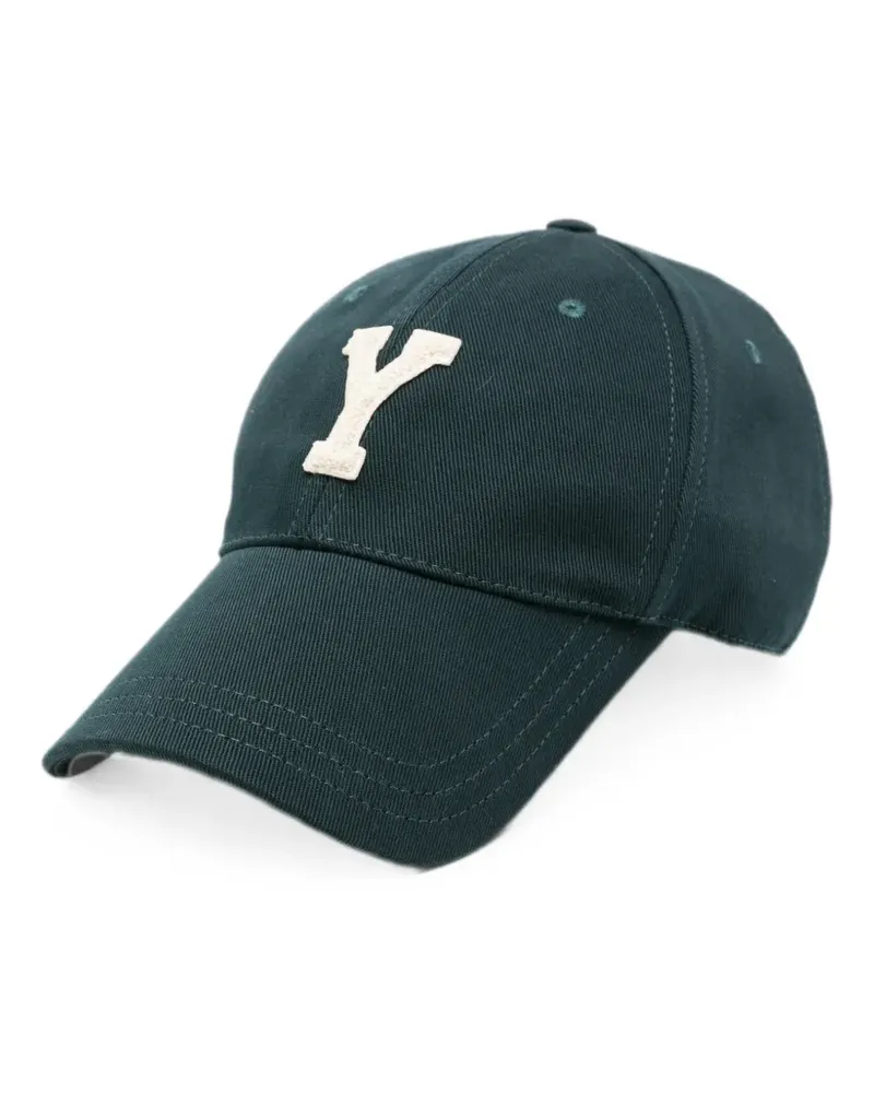 Saint Laurent logo-patch baseball cap - Grün Grün