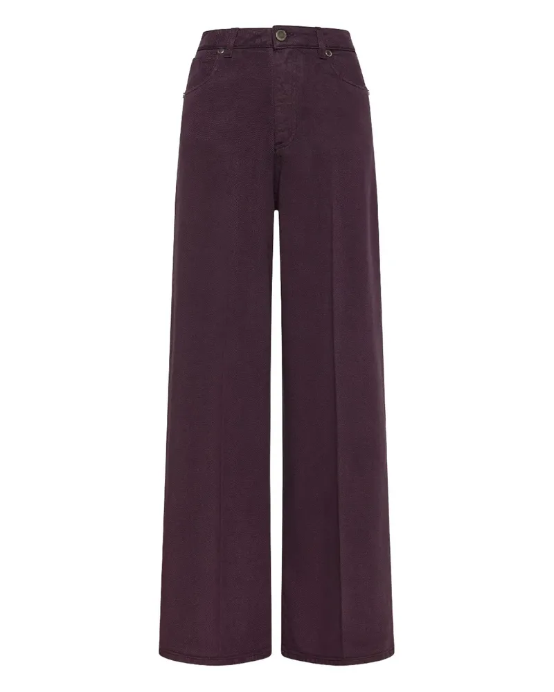 CRUNA Taylor Hose im Five-Pocket-Design - Rot Rot