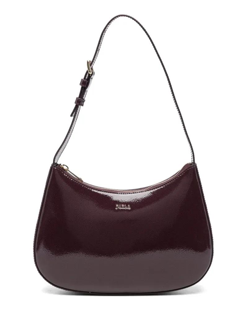Furla Schultertasche aus Leder - Violett Violett