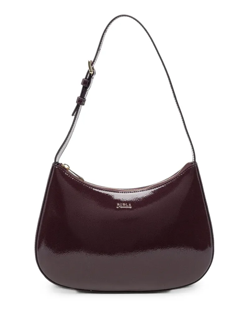 Furla Schultertasche aus Leder - Violett Violett