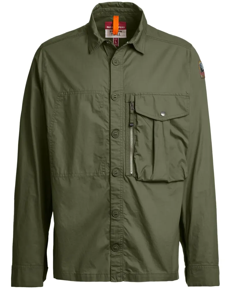 Parajumpers Hemd mit Klappentasche - Grün Grün