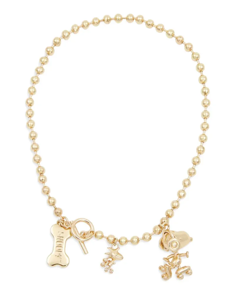 Essentiel beaded pendants necklace - Gold Gold