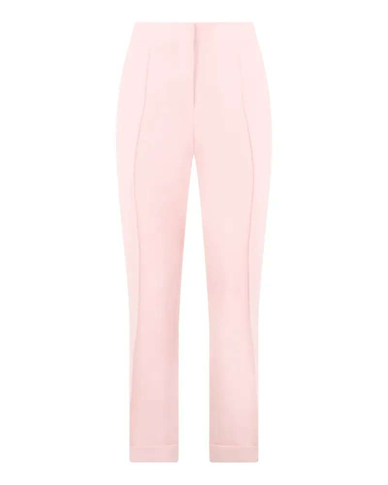 Moschino Hose mit Bügelfalten - Rosa Rosa