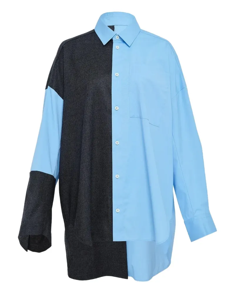 ENFÖLD button-up shirt - Blau Blau