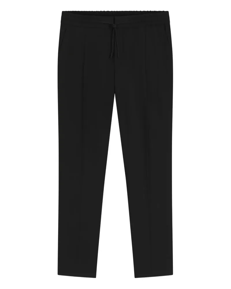 HUGO BOSS Hose mit Kordelzug - Schwarz Schwarz
