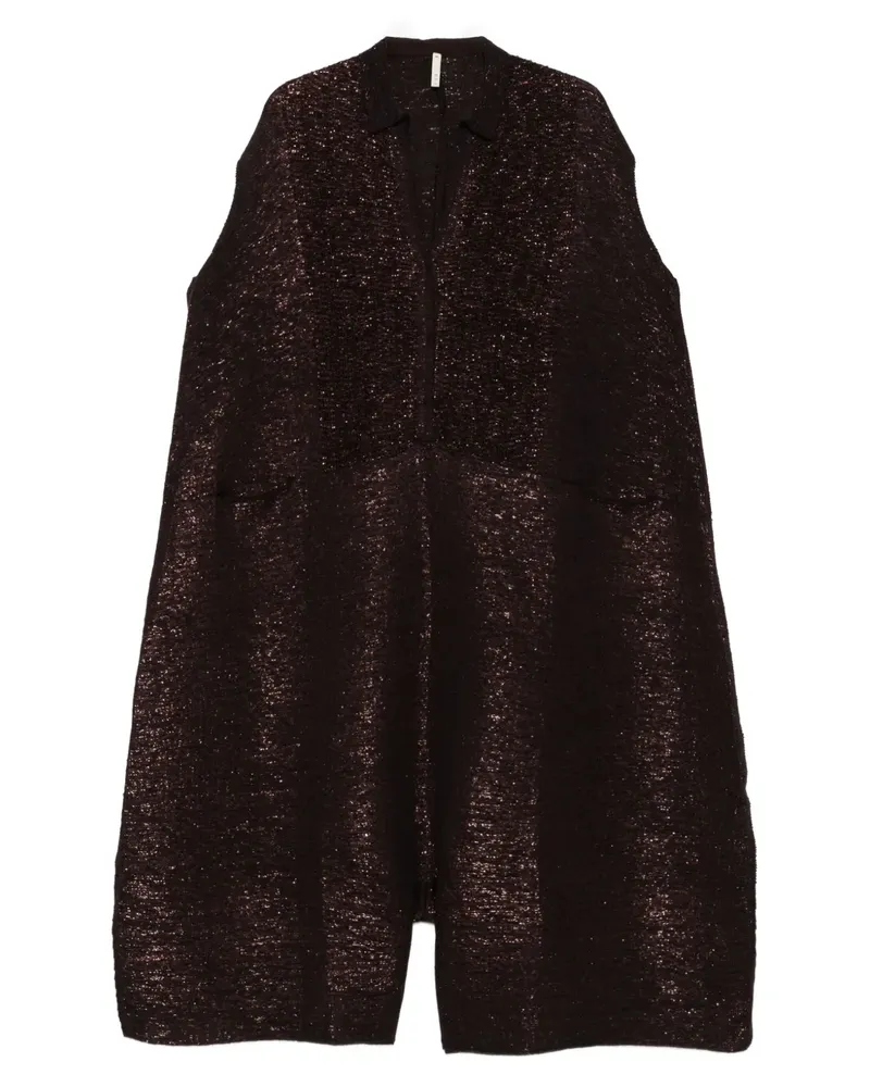 Boboutic metallic sleeveless jumpsuit - Braun Braun