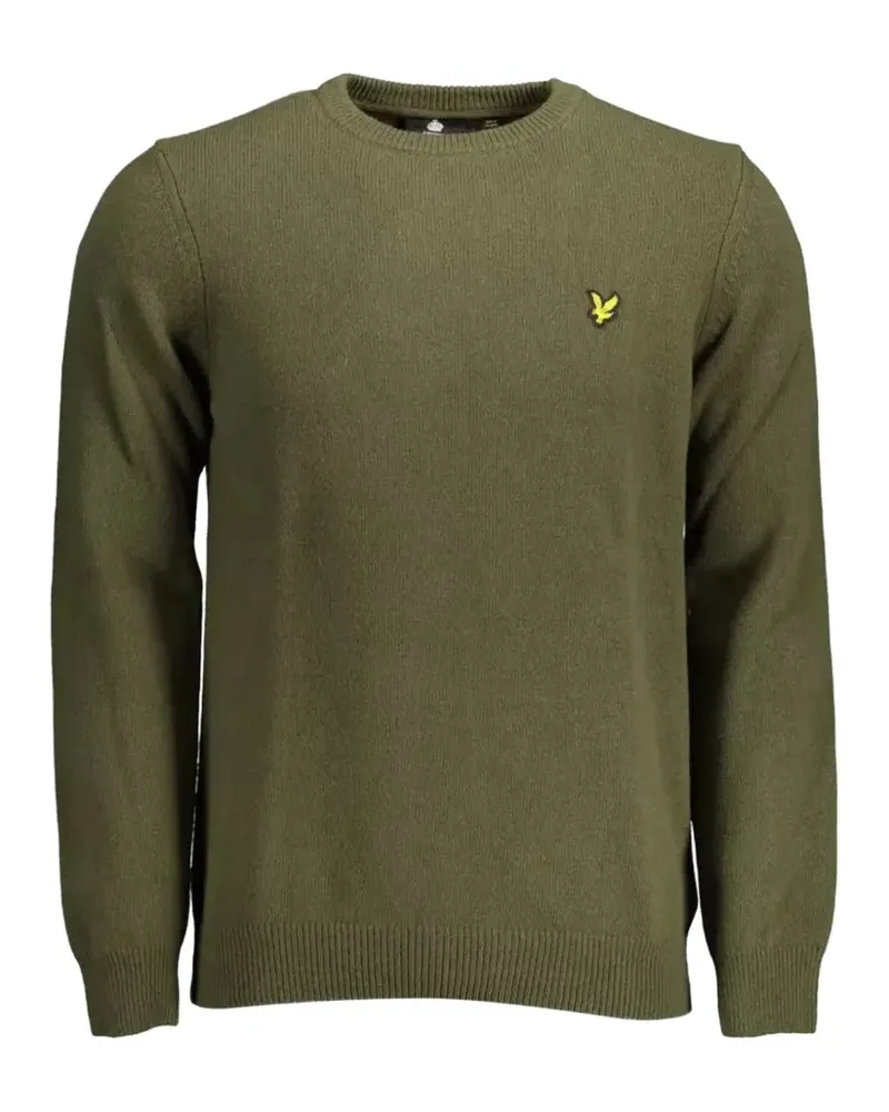 Lyle & Scott logo-patch sweater - Grün Grün