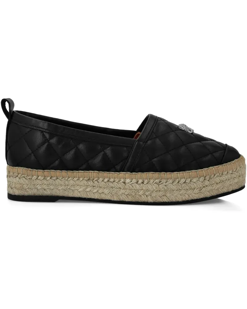 Philipp Plein Gesteppte Espadrilles - Schwarz Schwarz