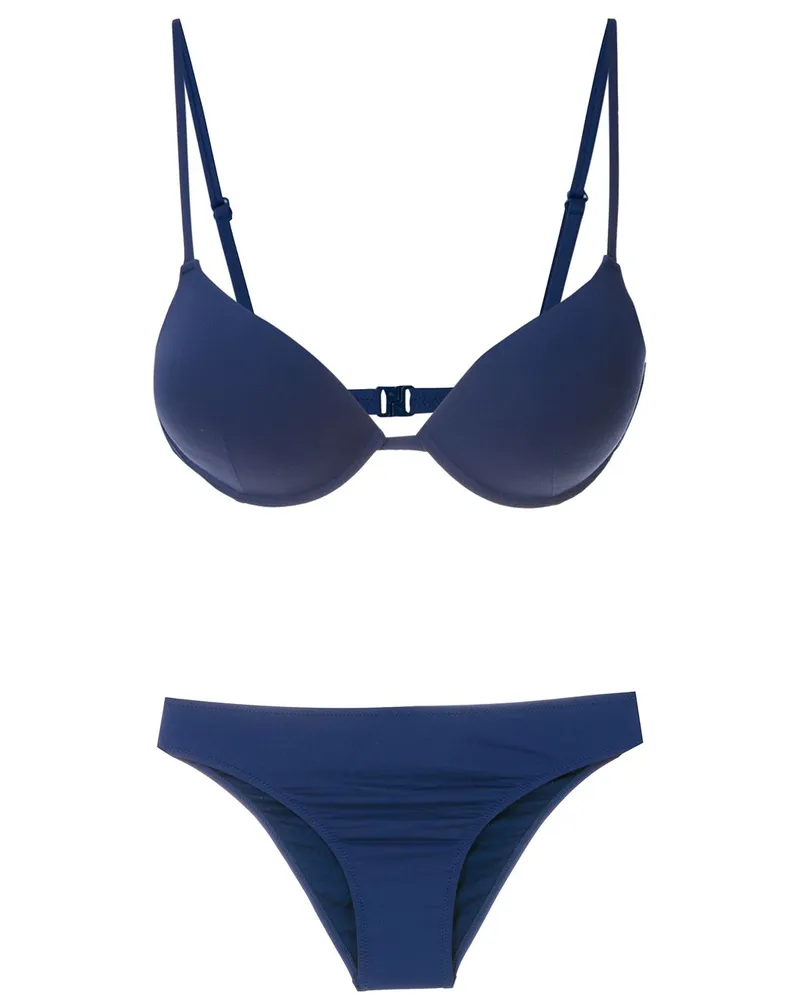 Amir Slama Balconette-Bikini - Blau Blau