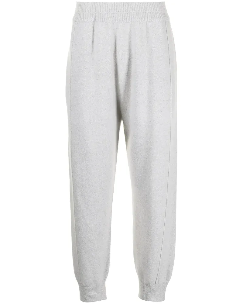 Helmut Lang Jogginghose mit geripptem Bund - Grau Grau