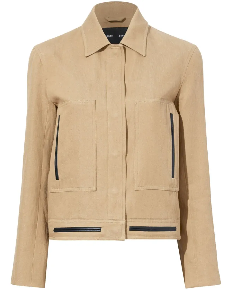 Proenza Schouler Klassische Jacke - Nude Nude