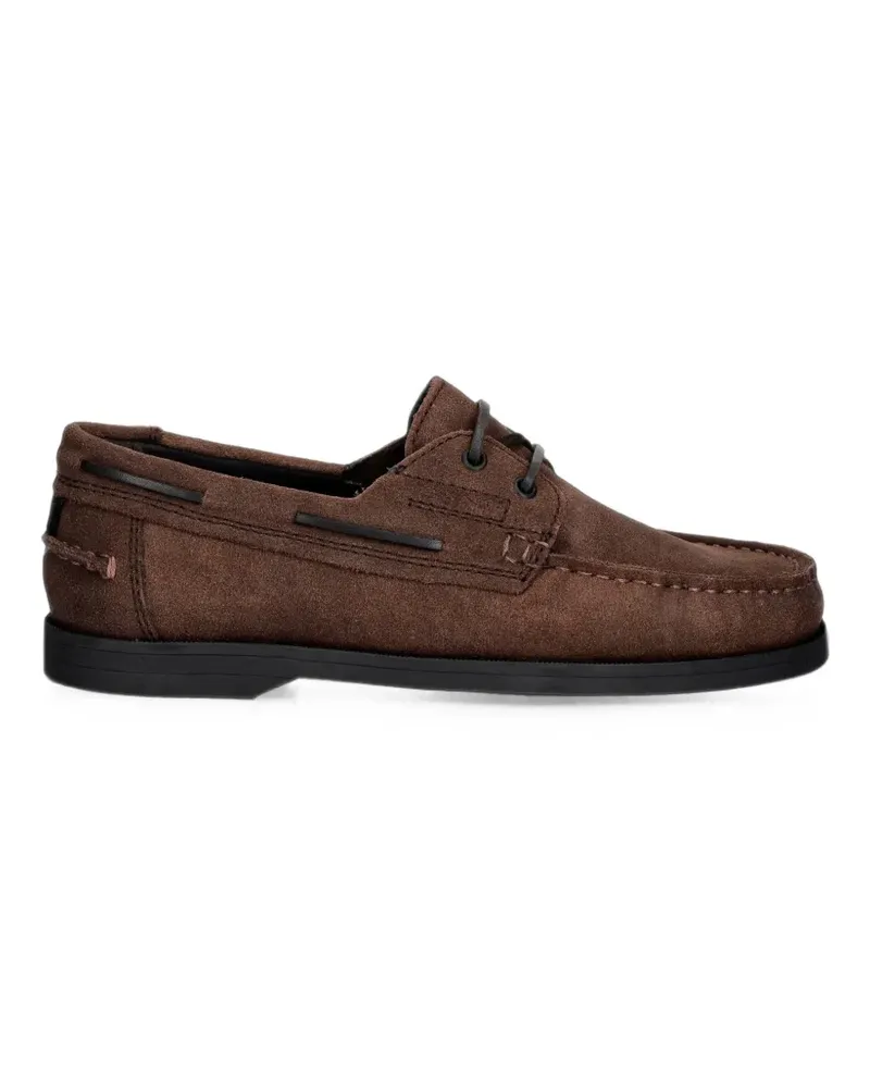 Gant Segelschuhe aus Wildleder - Braun Braun