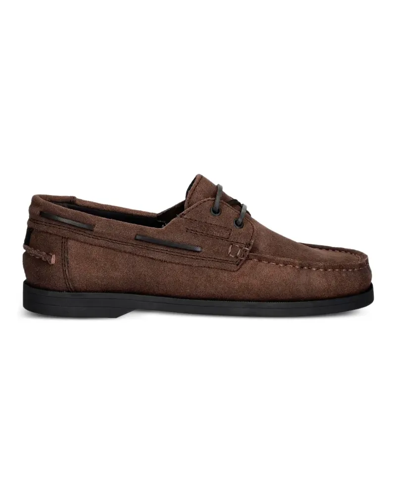 Gant Segelschuhe aus Wildleder - Braun Braun