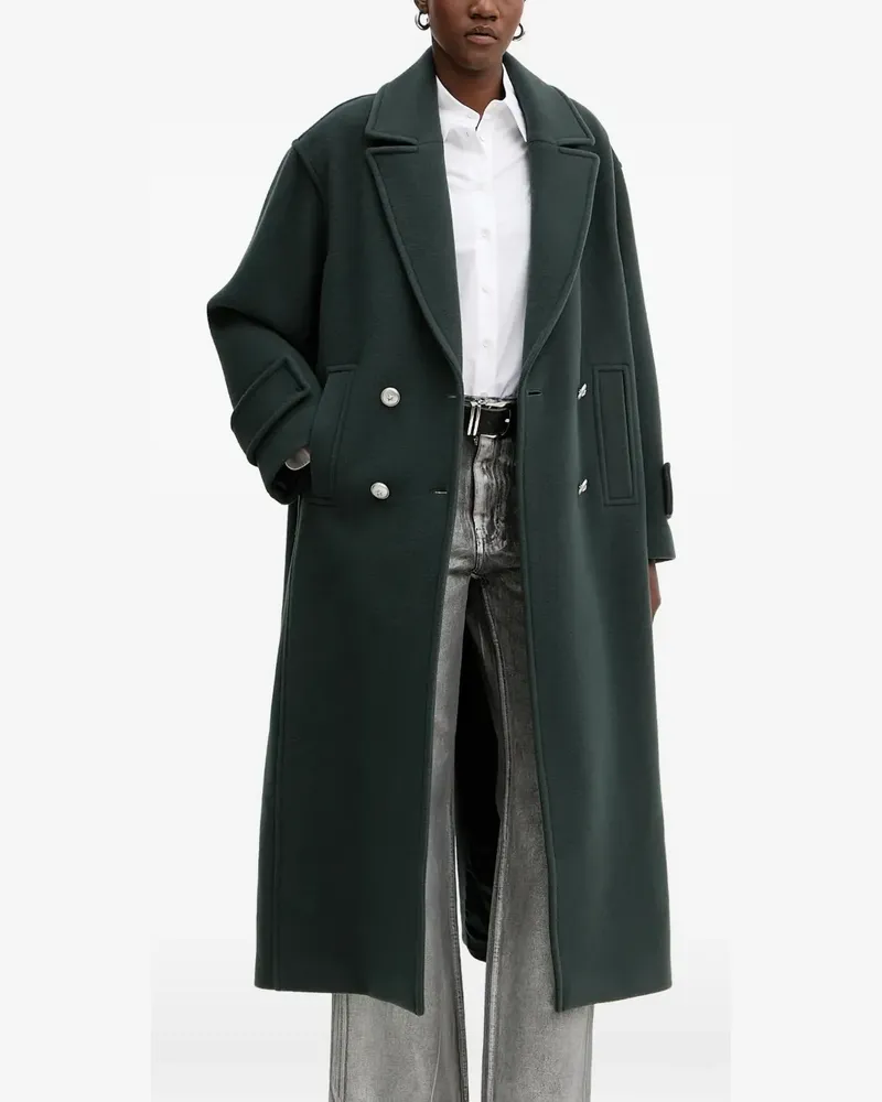 Pinko Camembert double-breasted coat - Grün Grün