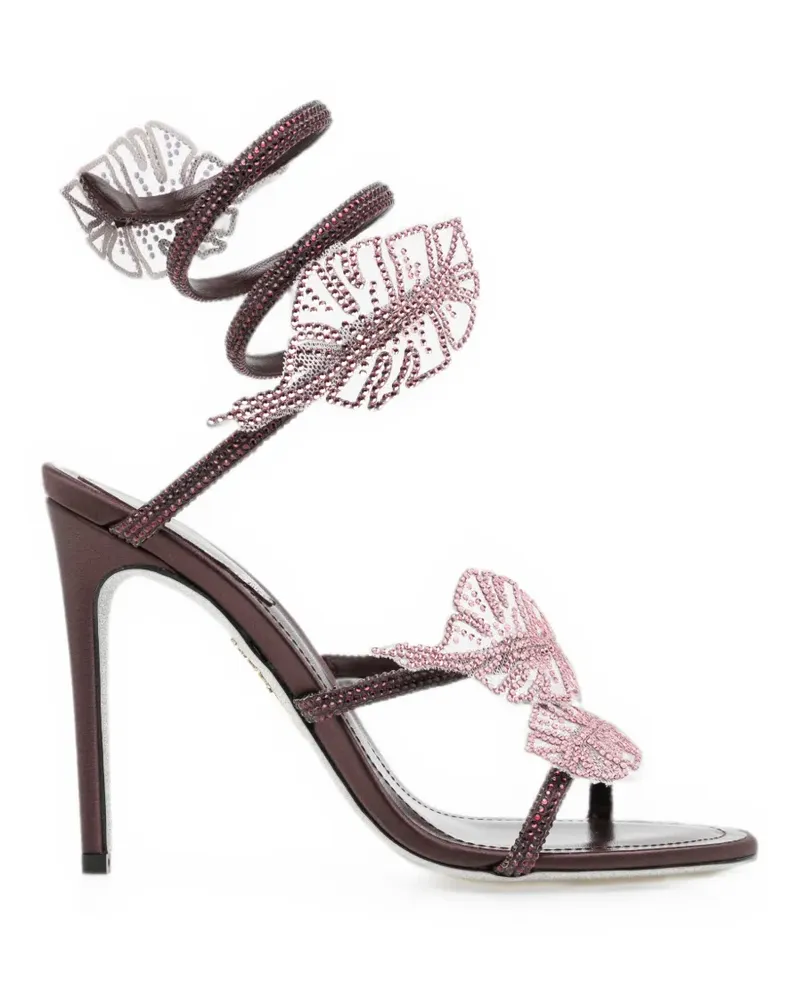 René Caovilla Leaf Sandalen - Violett Violett