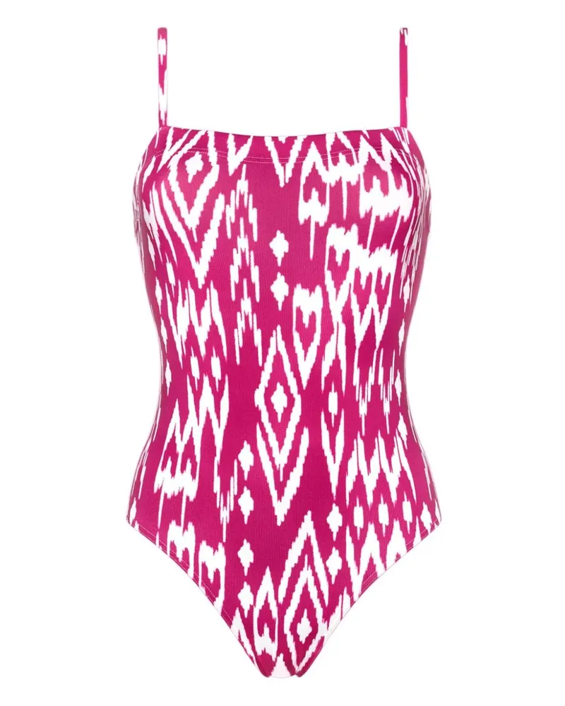 Eres Cloud Badeanzug mit geometrischem Print - Rosa Rosa